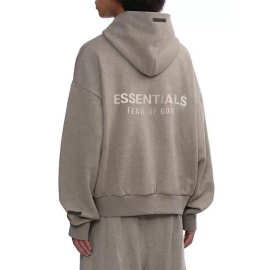 第八季新款ESSENTIALS ZONE卫衣男女情侣连帽潮牌宽松高街加绒