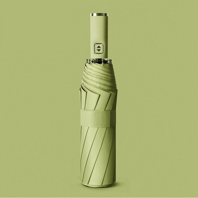 Paraguas automático de hueso doble de 24 huesos, protección solar reforzada, parasol, parasol de sentido avanzado, parasol para hombres, parasol de vinilo, protección UV