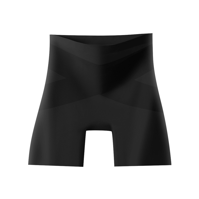 Pantalones de cintura y cadera sin costuras de seda de hielo