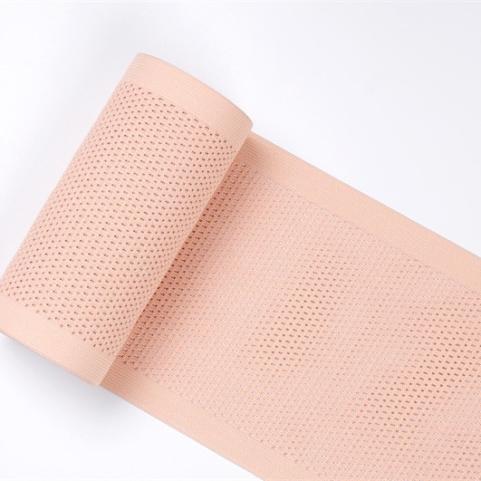 弹力透气细网收腹带丈巾无弹松紧带医疗美体束腹带拉力带塑身织带