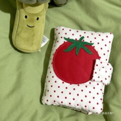 可爱番茄波点m5活页手帐本高颜值学生便携口袋笔记本日记事本子