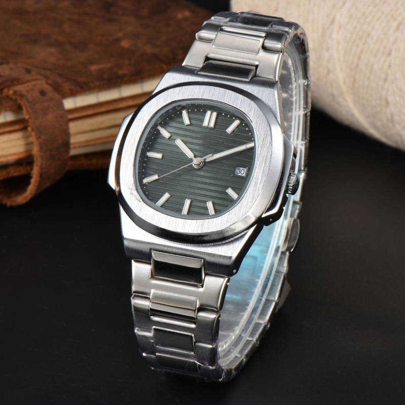 Foreign Trade Hot-Selling Men's Watch Patek Philippe Nautilus Grenade Series Fully Automatic Mechanical Men's Watch Wholesale Price