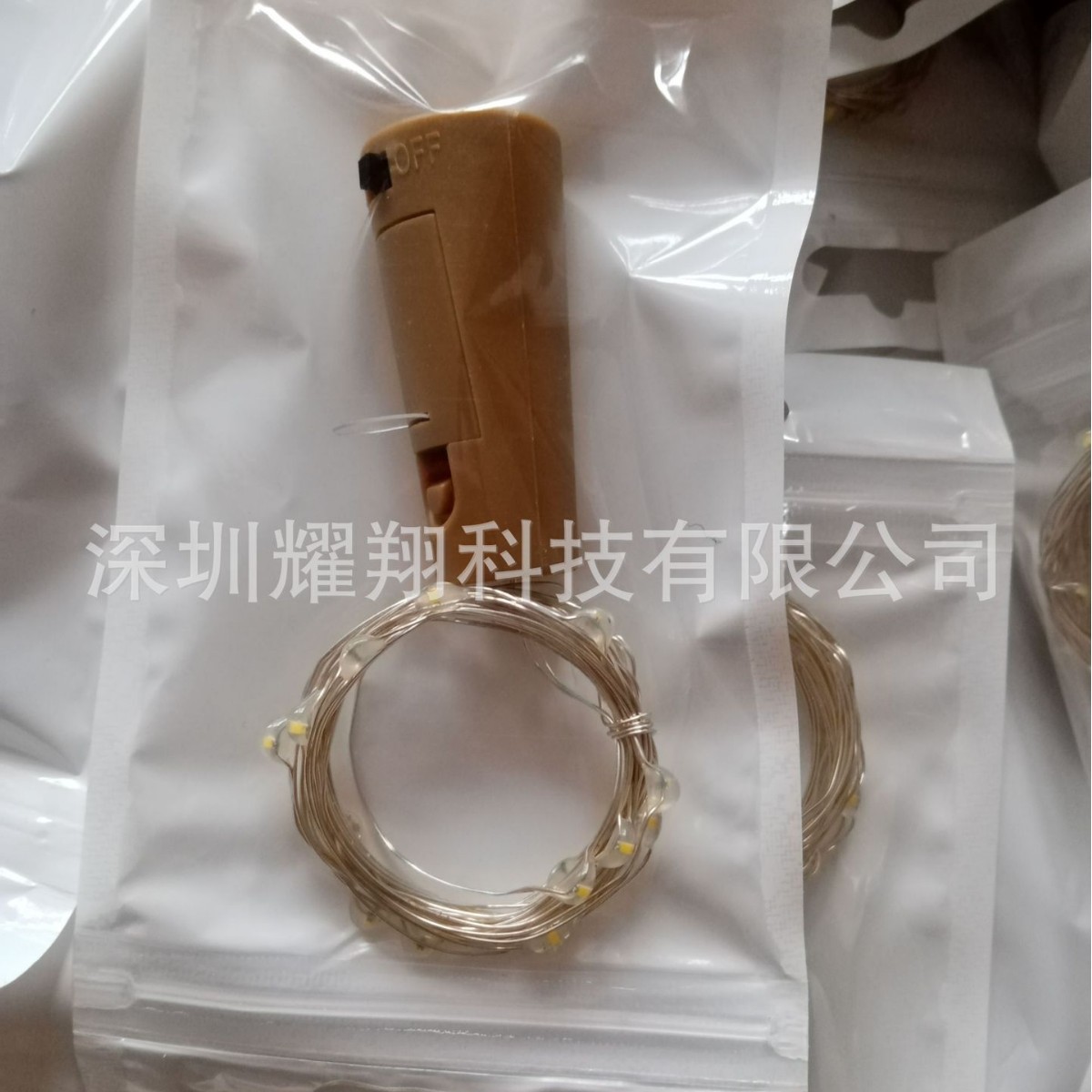厂家供应瓶塞灯纽扣装饰彩灯纽扣铜线灯圣诞装饰灯串瓶塞灯铜线灯