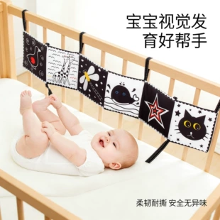 Тканевая книжка из полиэстера для младенцев 0–3 лет можно грызть