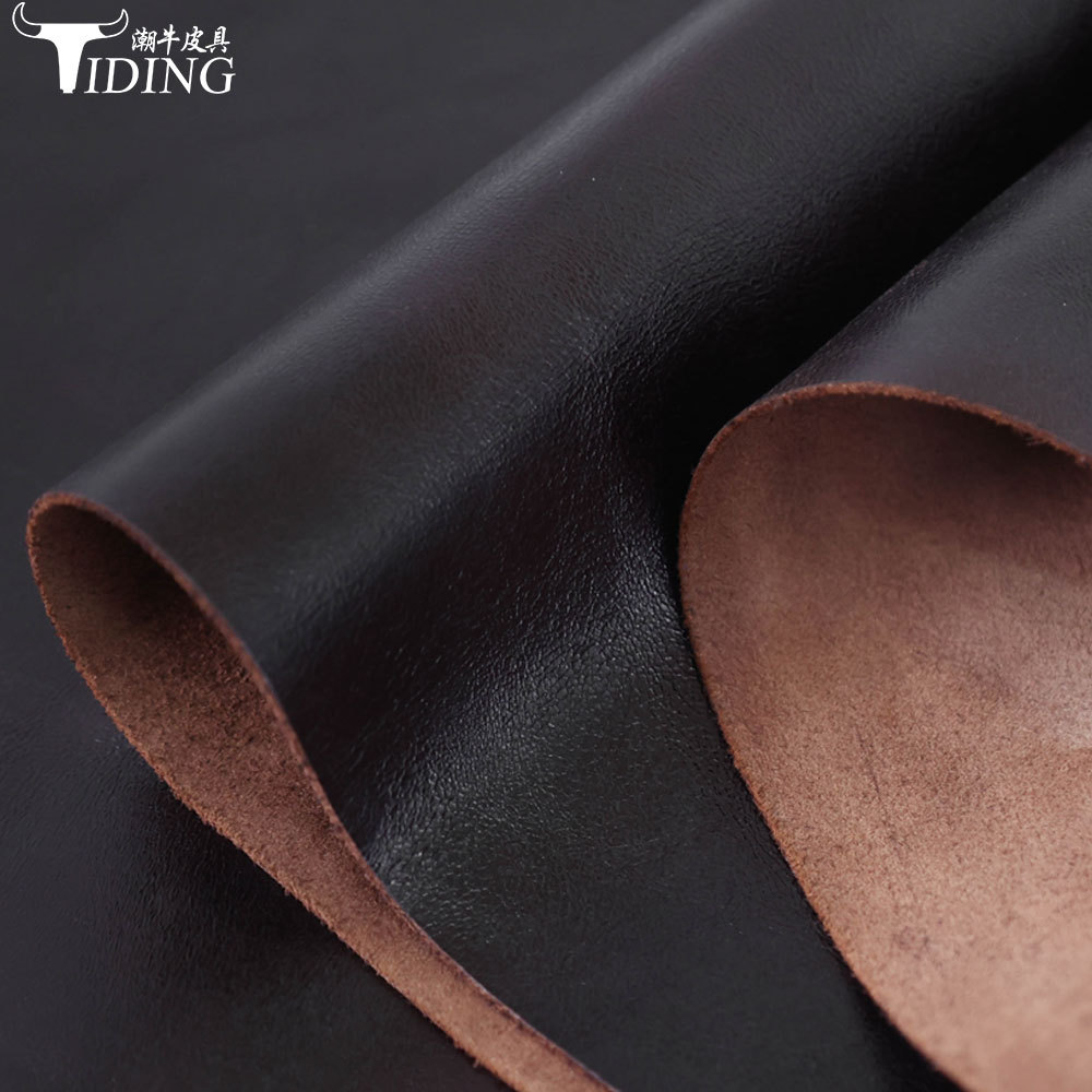 厂家直销现货箱包鞋沙发汽车真皮皮革手工DIY皮料头层牛皮原材料