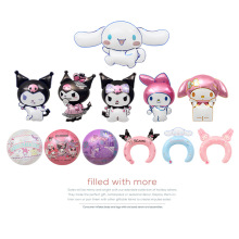 生日派对装饰拍照道具玩具奇幻魔法Melody库洛米美乐蒂玉桂狗气球