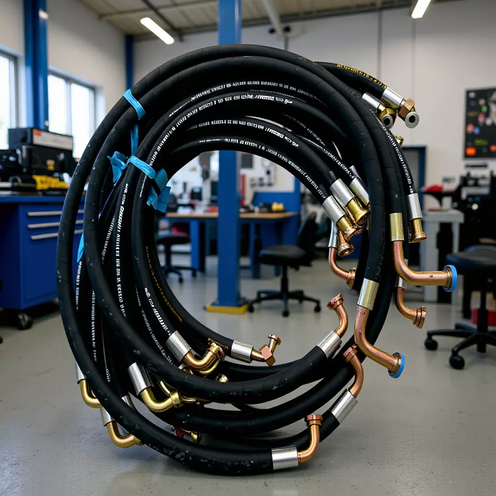 厂家供应高压钢丝缠绕胶管 矿用支架用六层高压胶管 质量保证