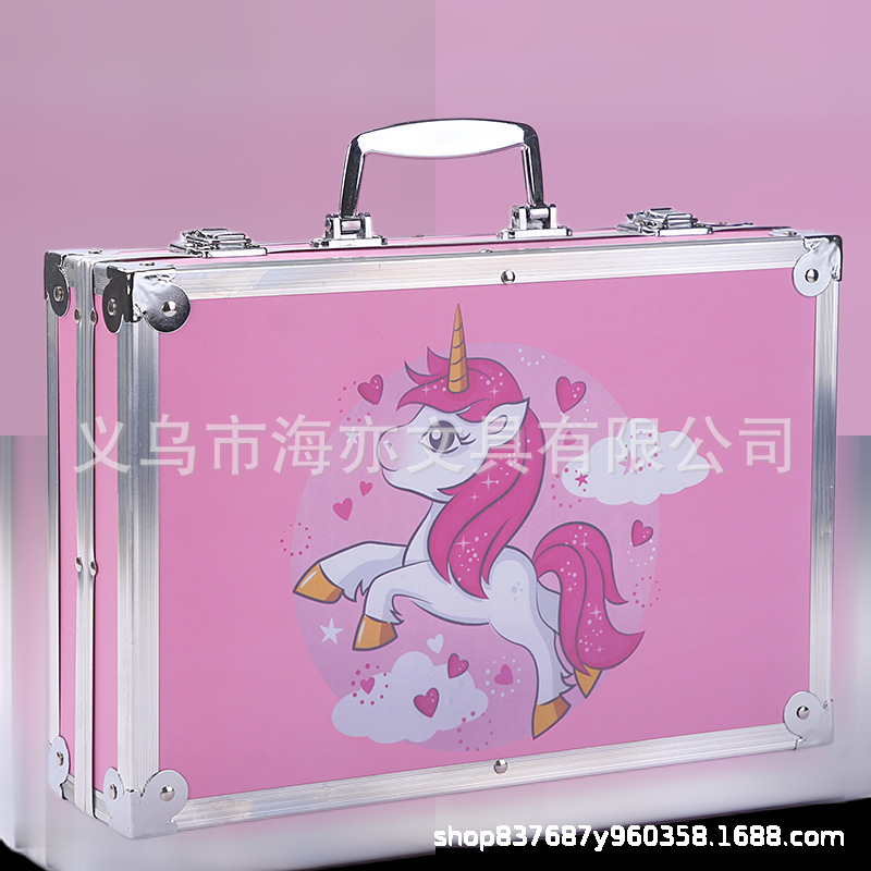Caja de aluminio polvo caballo