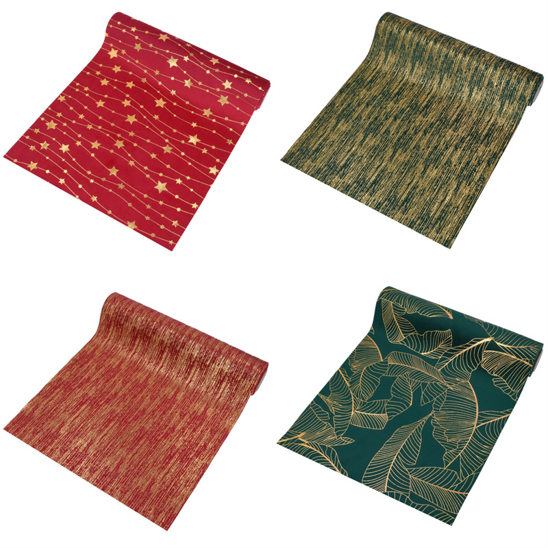 Atmósfera transfronteriza, mesa de lujo ligera, mesa de té, cojín, mesa de centro, mantel largo, mesa de té de alta gama, mantel de mesa, 2,5 metros