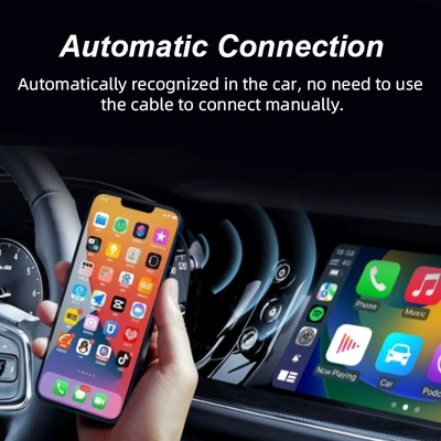 box TYPE-C adapter, Simsiz CarPlay və Android Auto