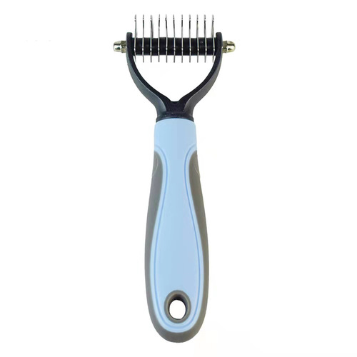 Amazon Pet Comb General Detangling Comb for Dogs and Cats Dog Hair Removal Brush Stainless Steel Detangling Knife