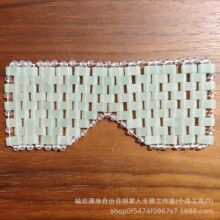 玉石眼帘天然岫玉圆枣绿小玉块眼帘94粒眼罩面膜冰敷冷敷手工编制
