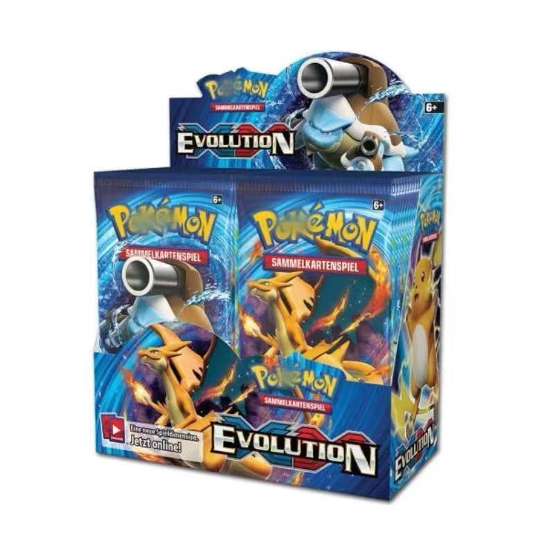 神奇宝贝ex卡日月卡break卡宠物小对战游戏卡片324张含能量卡