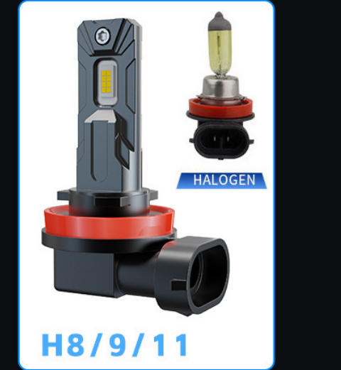 M1 enchufe directo delantero LED 6000K luz super brillante H7 h11 far y cerca delantero de luz brillante