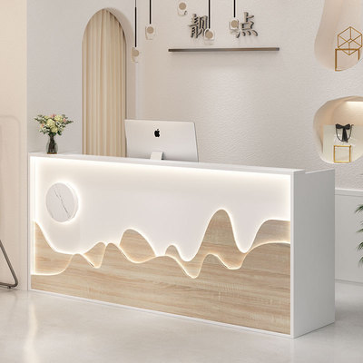 new pattern Cashier couture Simplicity Bar counter hotel Reception counter Hairdressing Art originality Box structure