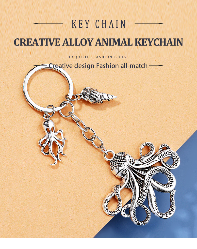 Fashion Animal Alloy Plating Keychain display picture 1