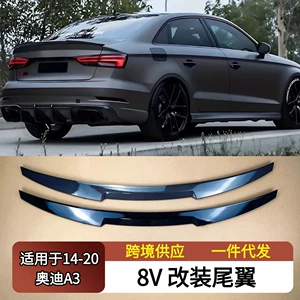 2014-2020 Audi A3 8V A3L üçün arxa qanad spoyleri bəzəyi