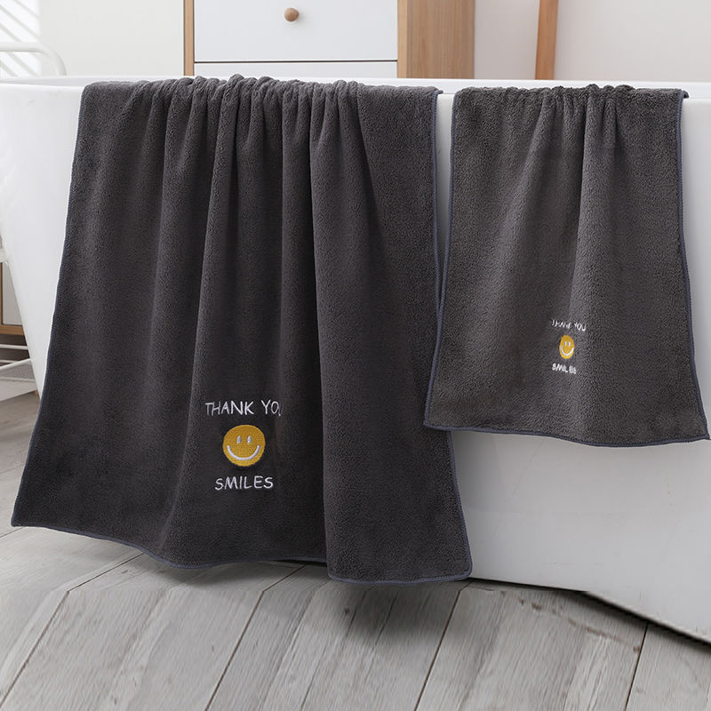 soft beach coral children's bath towel for men and women