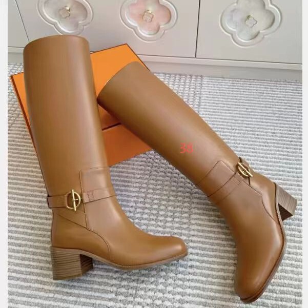 European and American Cross-Border Foreign Trade Thick Heel Round Toe Sleeve Fashion High Boots New Women's Shoes Versatile Slim and Comfortable European and American Cross-Border Foreign Trade Thick Heel Round Toe Sleeve Fashion High Boots New Women's Shoes Versatile Slim and Comfortable