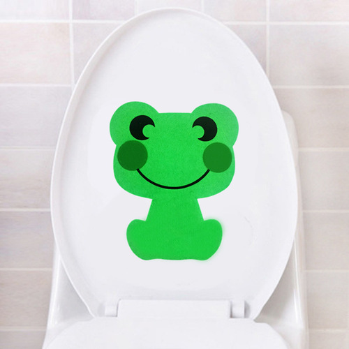 Bathroom toilet deodorizing stickers self-adhesive odor removal and fragrance stickers toilet cartoon decorative stickers quick deodorizing stickers