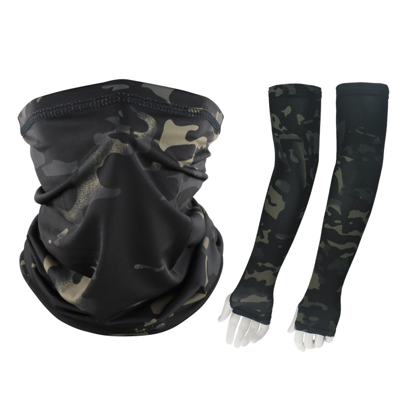 Dark Night CP (babero de seda de hielo con dedos y mangas de hielo)