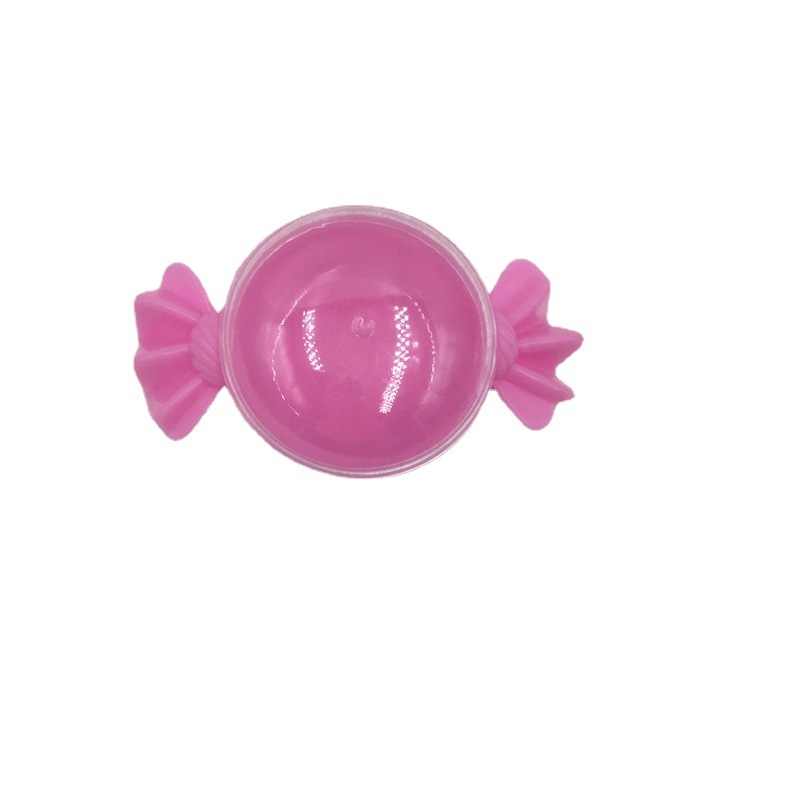 Color de simulación pequeña caja de embalaje de caramelo forma de caramelo juguete para niños caja de embalaje de azúcar caja transparente pequeño juguete