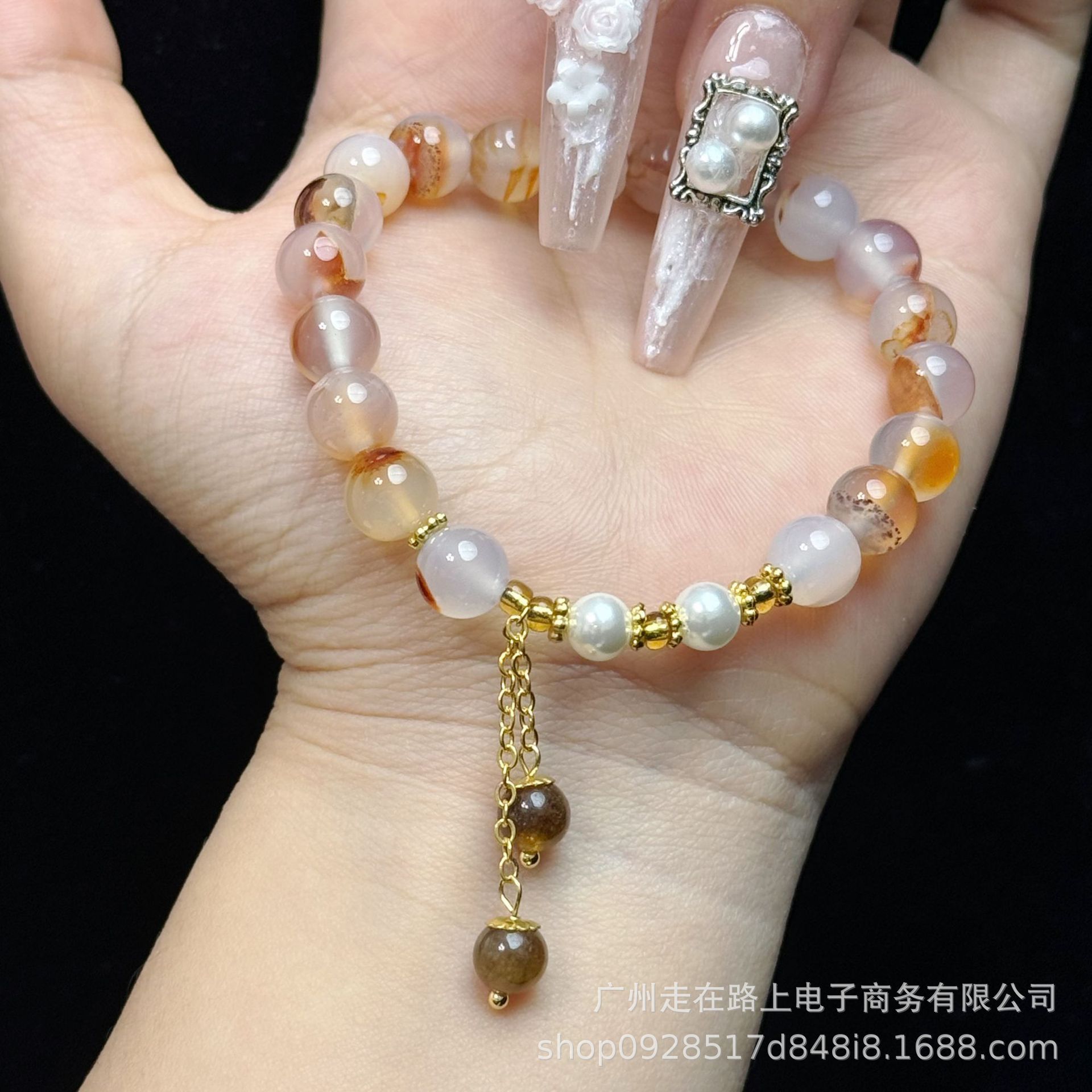 사쿠라 마노 진주 스타일 (8mm)