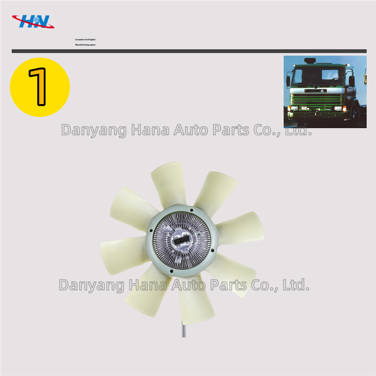 Abanico alto y bajo 680mm 1402869 para piezas de camiones Scania SCANIA 2-3