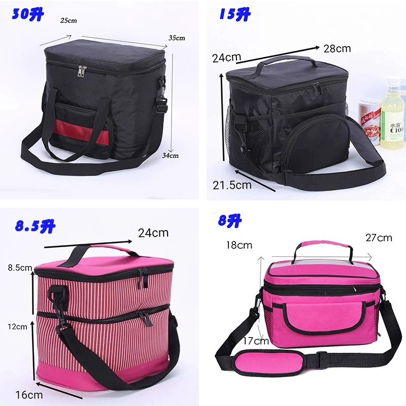 Warm thermal bag, capacious handheld lunch box, travel purse, direct factory sales
