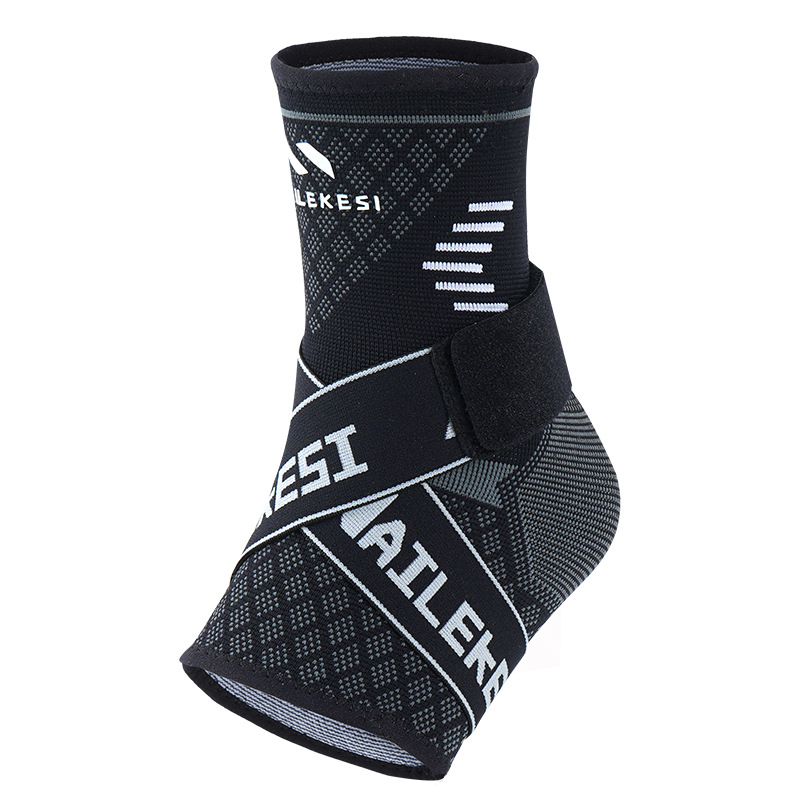 Protector de tobillo deportivo profesional contra esguince de pie baloncesto tobillo manga correa de silicona tobillo protector para correr hombre
