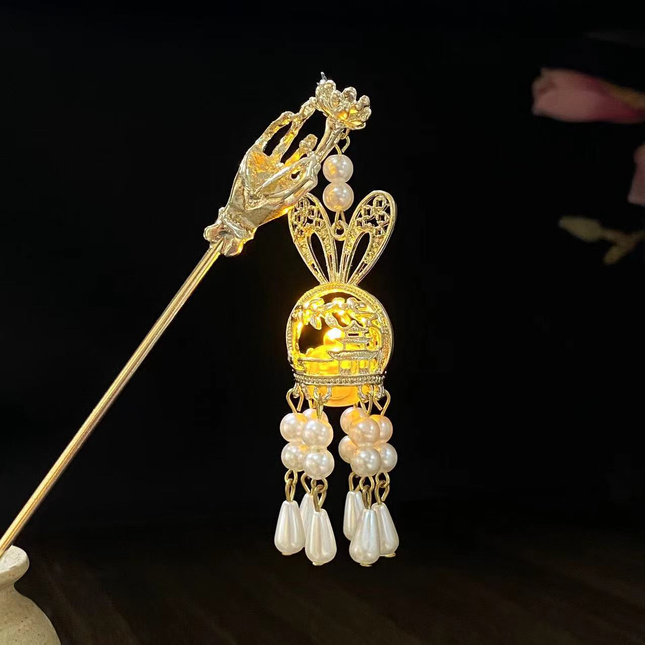 야광머리핀 9704