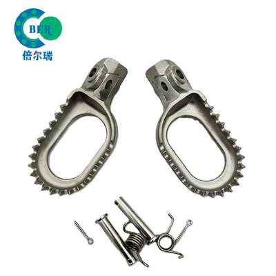 Suitable for Ktm Husqvarna Hengjian Z300 Kaixi 320 Off-Road Motorcycle, Precision-Forged Lowered Rear-Moving Footrests (Motorcycle pedals)