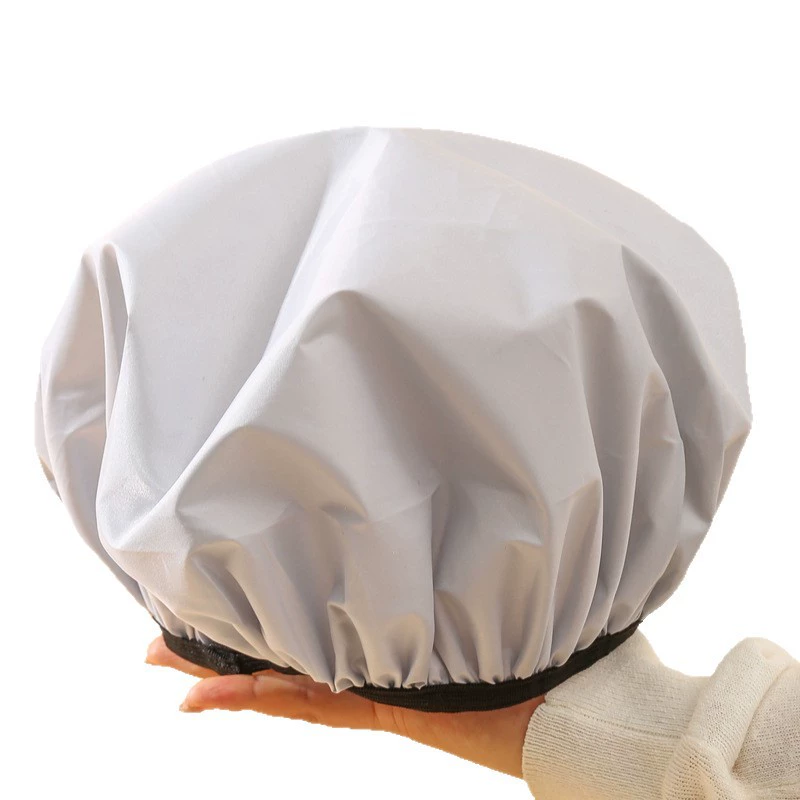 Waterproof shower cap for adults