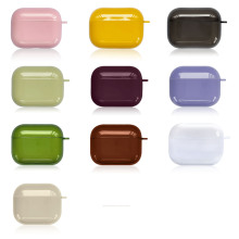 多色纯色 TPU软壳 适用AirPods Pro 3代保护套软壳 苹果耳机壳