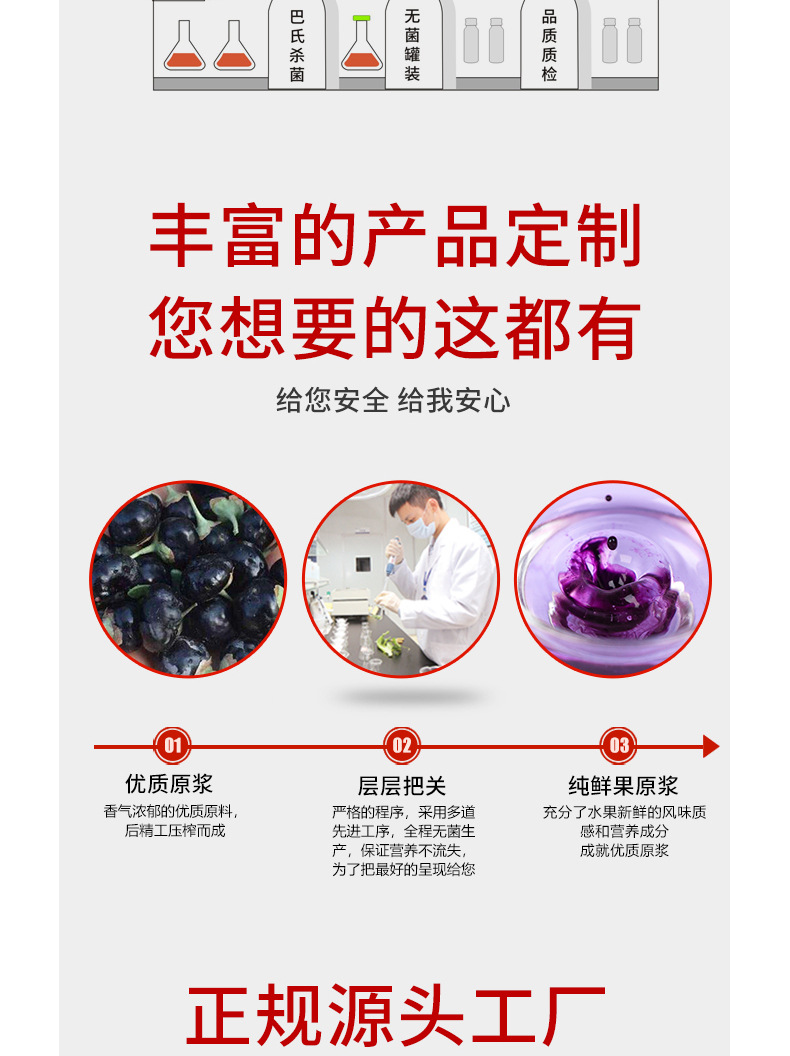 Mulberry and Polygonatum NFC Original Juice Drink 500ml Box Herbal Wellness Beverage key features