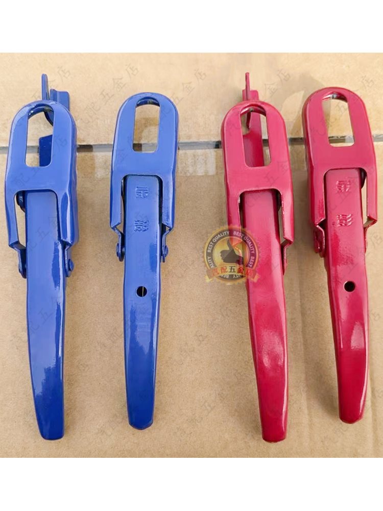 加厚车厢扣手卡扣三轮车电动货运车一体车斗门把手锁扣栏板弹簧锁