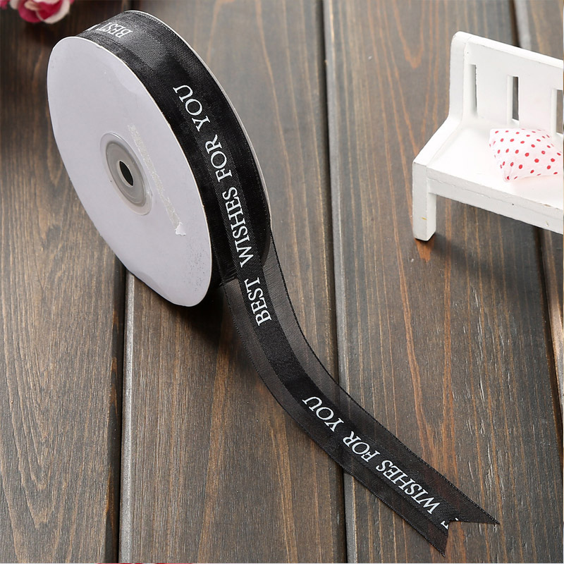 Envío gratuito cinta estilo coreano cinta de encaje impreso cinta pastel boda decoración regalo flor embalaje cinta