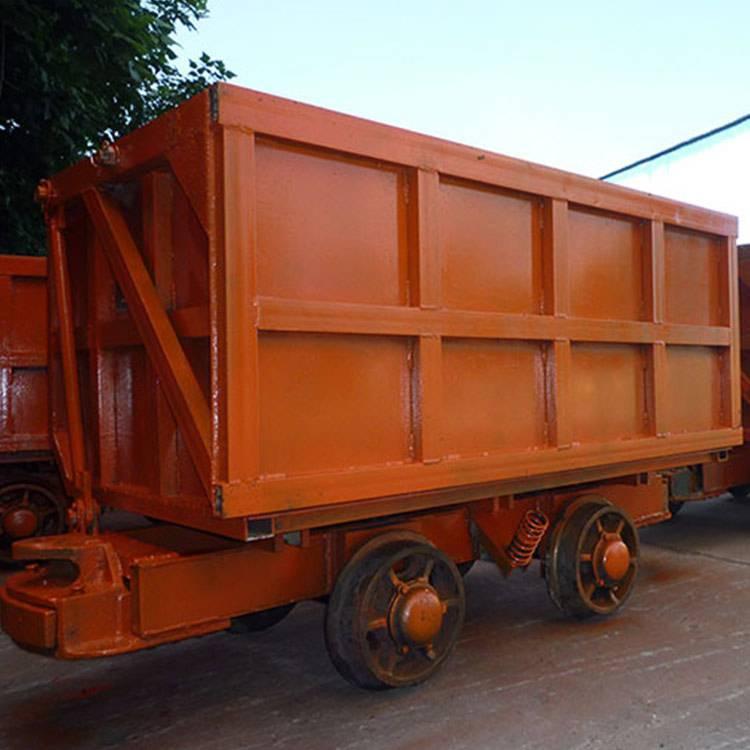 Carro de descarga lateral de carril curvo unilateral con especificaciones completas y descarga suave de gran capacidad y amplio rango de aplicación