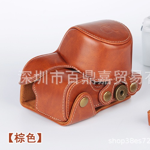 A6100 가죽 케이스 A6400 A6300 A6000 마이크로 단일 카메라 가방 보호 케이스 사진 가방