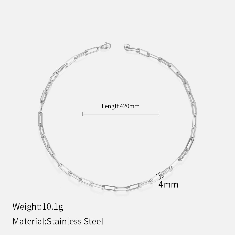 Collar de acero * 42cm