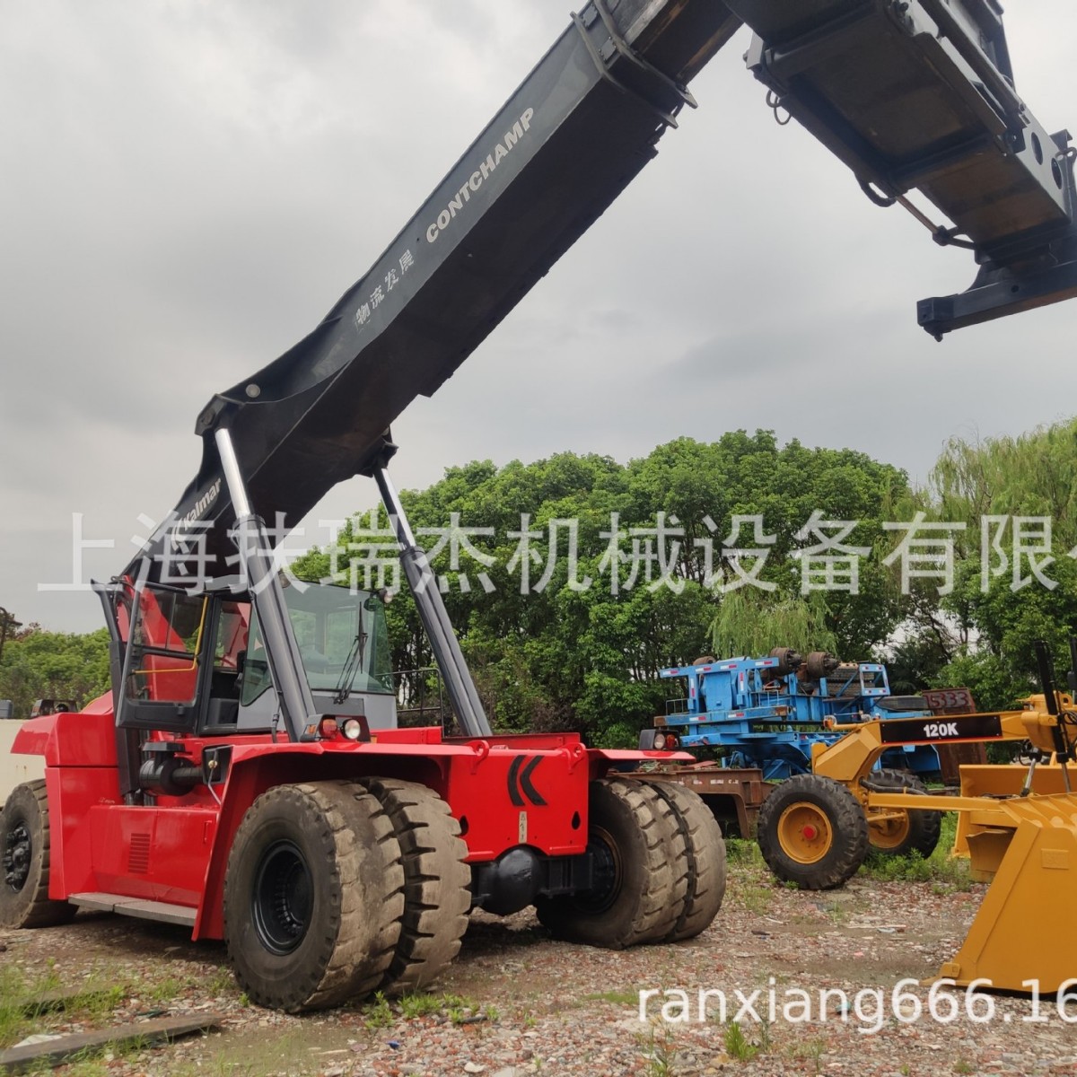 Used kalmar DRF450 reach stacker 卡尔玛45吨集装箱叉车 正面吊