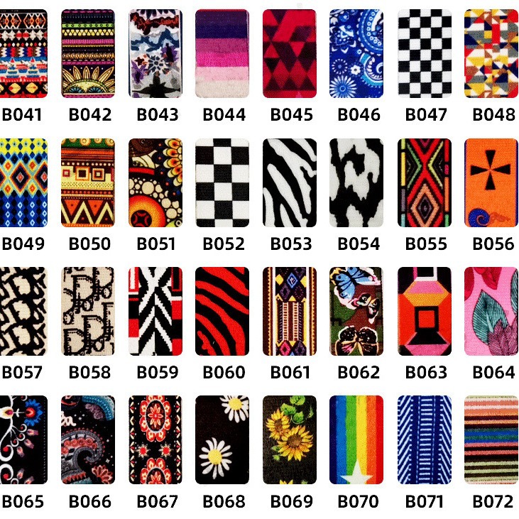 Cinta de poliéster impresa digitalmente de 3.8 cm disponible en stock, estilo bohemio, estilo étnico, impresión de doble cara. image 5