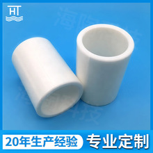 氧化锆陶瓷套非标定制 绝缘陶瓷隔热套管加工 耐磨氧化锆轴套