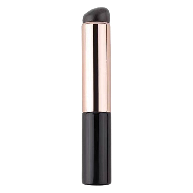 Nueva silicona corrector cepillo dedo vientre-como cepillo de uñas portátil cabeza redonda de silicona labio cepillo lápiz labial cepillo corrector