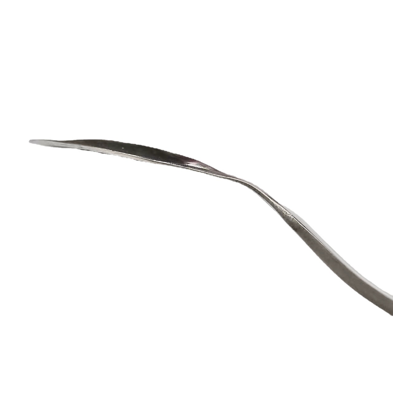 Poleret rustfrit stål kaffeske med rund og spids form_voghion.com