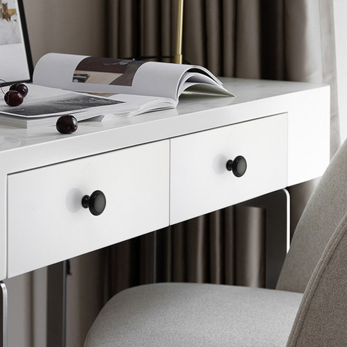 Mushroom handle stainless steel single hole handle metal round single hole small handle modern simple drawer cabinet door handle