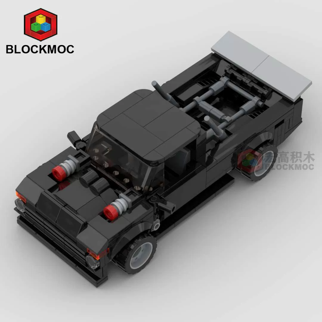 Гоночные конструкторы MOC совместимые с Lego Ford Hoonitruck Ultimate Tire Killer Journey