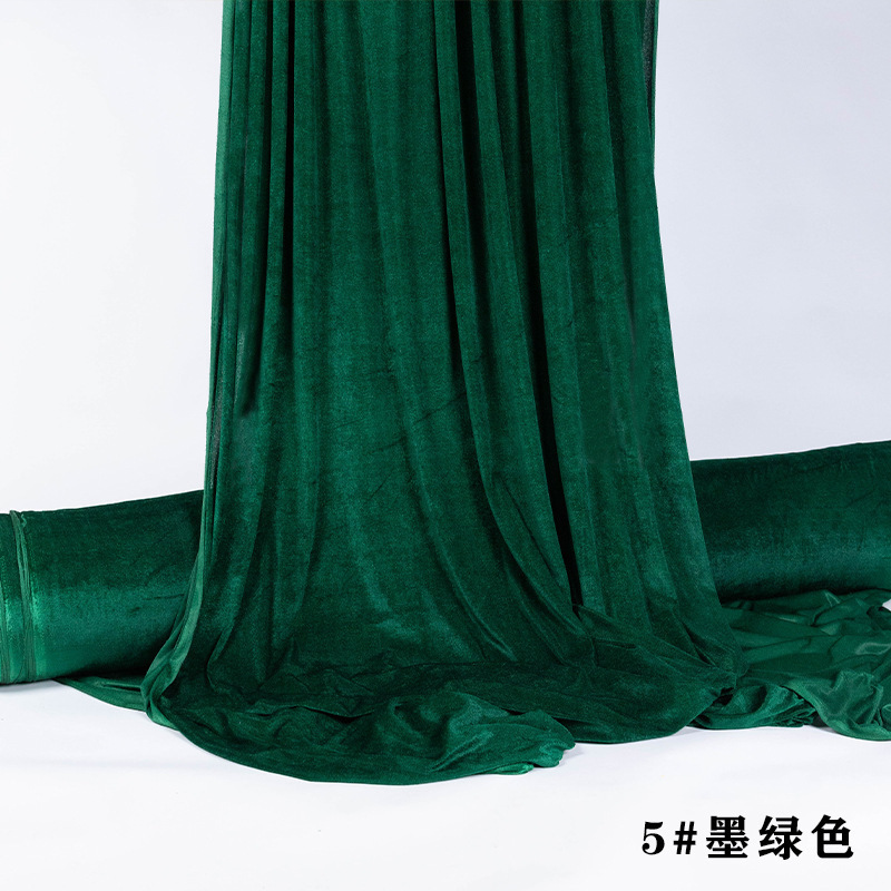婚礼金丝绒布幔红色绒布舞台幕布婚庆背景布置纱幔网红打卡背景幔|undefined