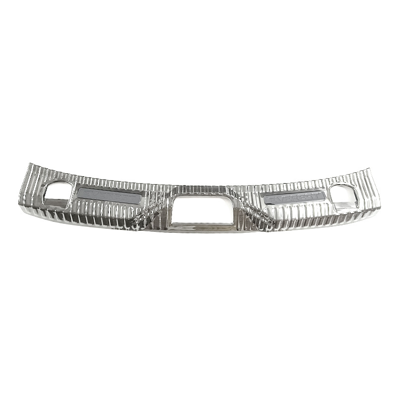 Suitable for 23 Models of Ford Everest Stainless Steel Threshold Strips Modified Welcome Step Plates Trunk Rear Guard Plate Tailgate
