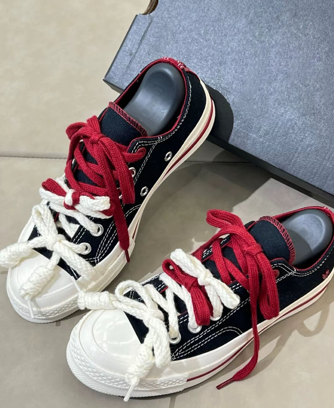 王源同款美奇匡威1970S Chuck Taylor七夕双鞋带低帮板鞋A16577C|undefined